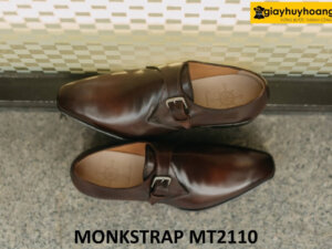 Giày da thời trang nam da nhập ý kiểu Monkstrap MT2110 003