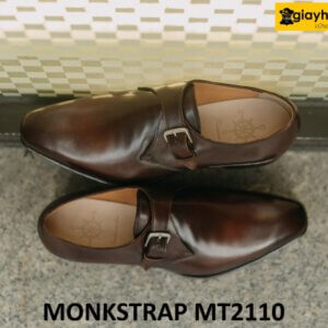 Giày da thời trang nam da nhập ý kiểu Monkstrap MT2110 003