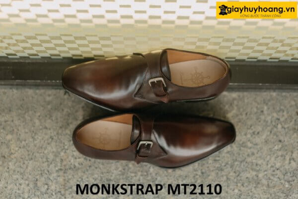 Giày da thời trang nam da nhập ý kiểu Monkstrap MT2110 003