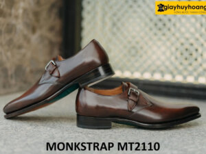 Giày da thời trang nam da nhập ý kiểu Monkstrap MT2110 002