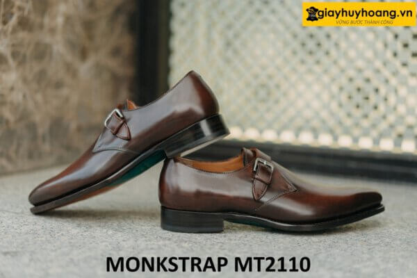 Giày da thời trang nam da nhập ý kiểu Monkstrap MT2110 002