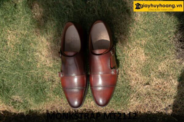 Giày da Double Monkstrap mũi trơn thanh lịch MT2112 001
