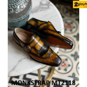 Giày da nam phong cách thiết kế đẹp Monkstrap MT2118 003
