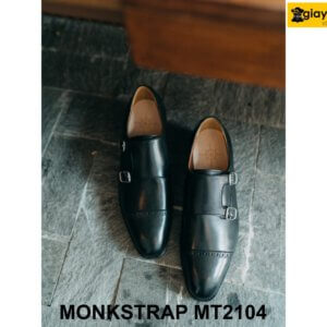 Giày da nam thầy tu Double Monkstrap cao cấp MT2104 003