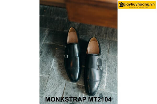 Giày da nam thầy tu Double Monkstrap cao cấp MT2104 003
