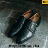 Giày da nam thầy tu Double Monkstrap cao cấp MT2104 001