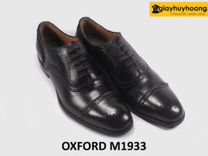 Giày da oxford nam buộc dây Brogues cao cấp M1933 003