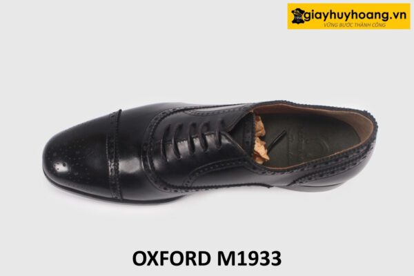 Giày da oxford nam buộc dây Brogues cao cấp M1933 002