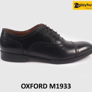 Giày da oxford nam buộc dây Brogues cao cấp M1933 001