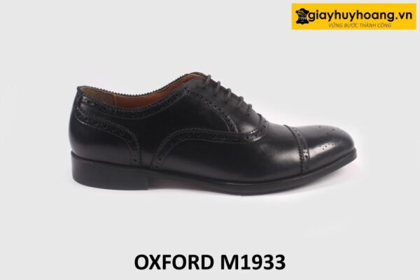 Giày da oxford nam buộc dây Brogues cao cấp M1933 001