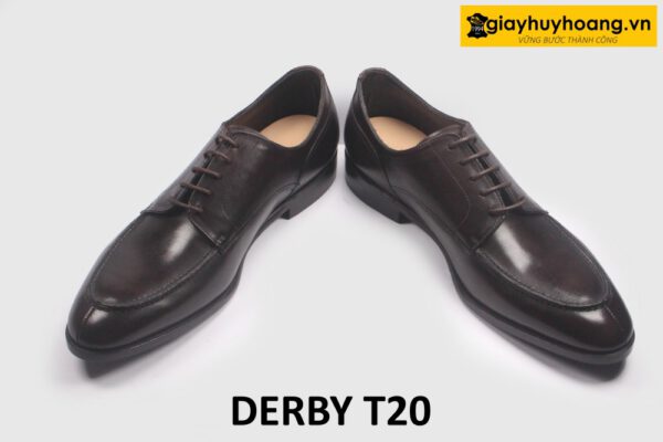 Giày da derby nam màu nâu thanh lịch T20 004