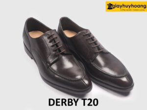 Giày da derby nam màu nâu thanh lịch T20 003