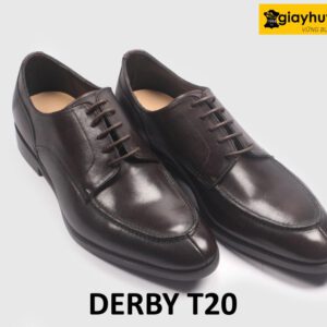 Giày da derby nam màu nâu thanh lịch T20 003