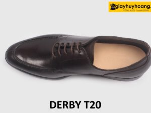 Giày da derby nam màu nâu thanh lịch T20 002