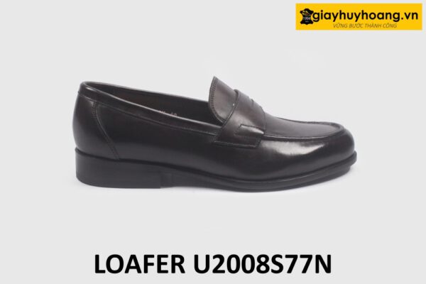 Giày lười nam mũi tròn thanh lịch công sở U2008S77N 001