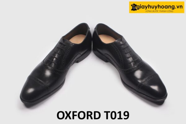 Giày da oxford nam chính hãng đẹp Oxford T019 004