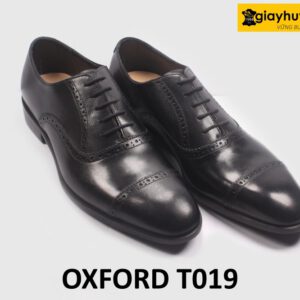 Giày da oxford nam chính hãng đẹp Oxford T019 003
