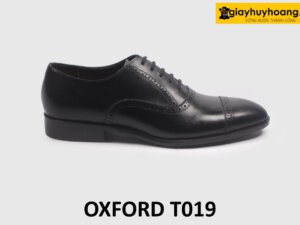 Giày da oxford nam chính hãng đẹp Oxford T019 001