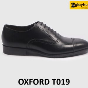 Giày da oxford nam chính hãng đẹp Oxford T019 001