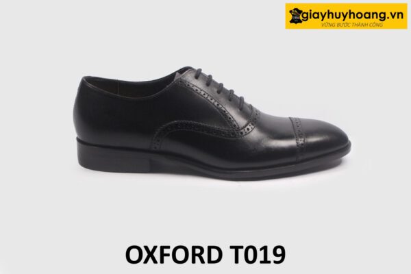 Giày da oxford nam chính hãng đẹp Oxford T019 001