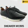 Giày da thể thao nam chạy bộ da bò sneaker M1905 001