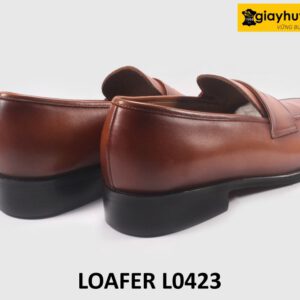 Giày lười nam trẻ trung màu bò loafer L0423 005