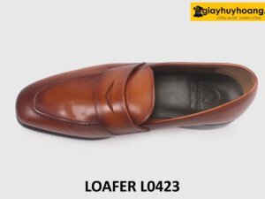 Giày lười nam trẻ trung màu bò loafer L0423 003