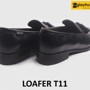 Giày lười nam trẻ trung mũi vuông có chuông loafer T11 005