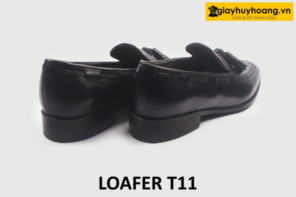 Giày lười nam trẻ trung mũi vuông có chuông loafer T11 005