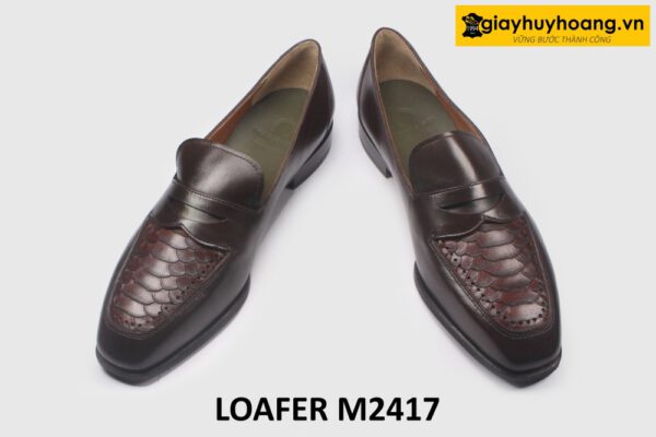 Giày lười nam thời trang đẹp đế khâu loafer M2417 004