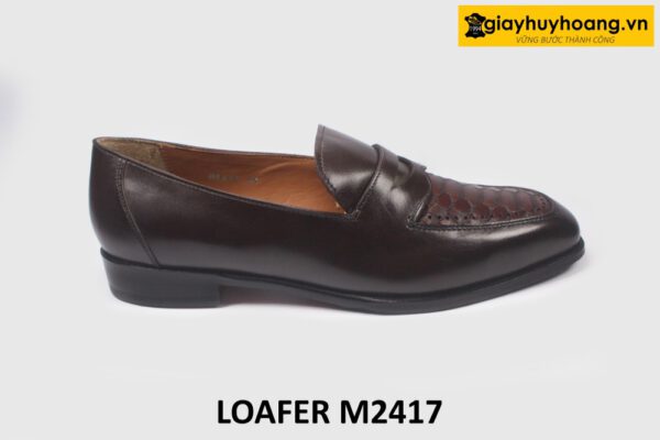 Giày lười nam thời trang đẹp đế khâu loafer M2417 001