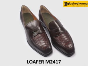 Giày lười nam thời trang đẹp đế khâu loafer M2417 003