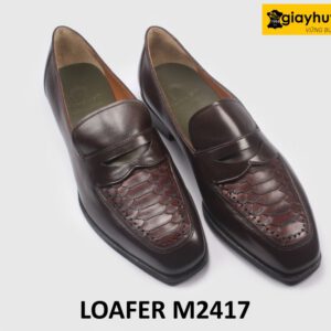 Giày lười nam thời trang đẹp đế khâu loafer M2417 003