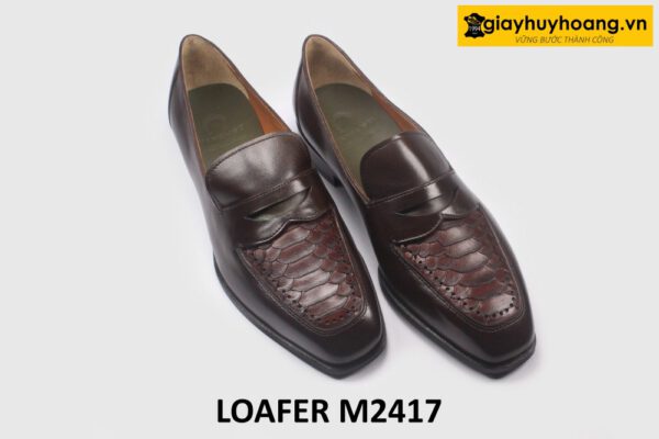 Giày lười nam thời trang đẹp đế khâu loafer M2417 003