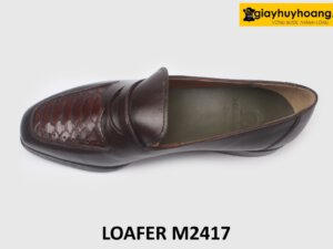 Giày lười nam thời trang đẹp đế khâu loafer M2417 002