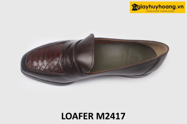 Giày lười nam thời trang đẹp đế khâu loafer M2417 002