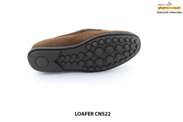 Giày lười nam da lộn thời trang penny Loafer CNS22 006