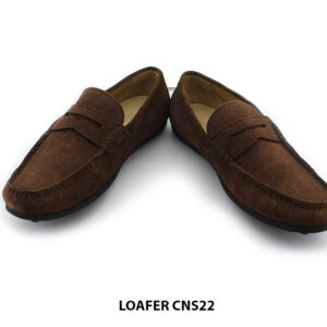 Giày lười nam da lộn thời trang penny Loafer CNS22 003