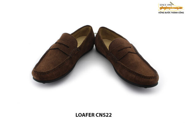 Giày lười nam da lộn thời trang penny Loafer CNS22 003