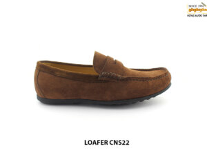 Giày lười nam da lộn thời trang penny Loafer CNS22 001