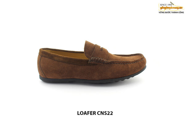 Giày lười nam da lộn thời trang penny Loafer CNS22 001
