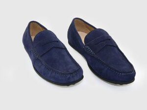 Giày lười nam da lộn thời trang penny Loafer CNS22 009