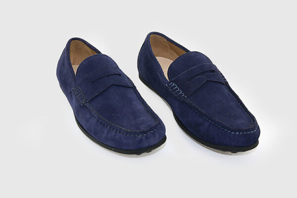 Giày lười nam da lộn thời trang penny Loafer CNS22 009