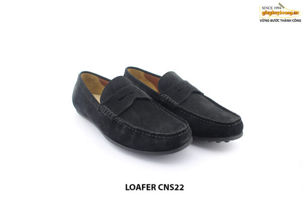 Giày lười nam da lộn thời trang penny Loafer CNS22 007