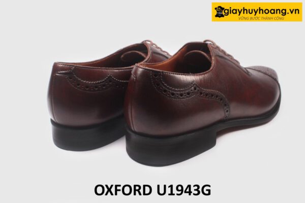 Giày da nam đế da goodyear cao cấp Oxford U1943G 005