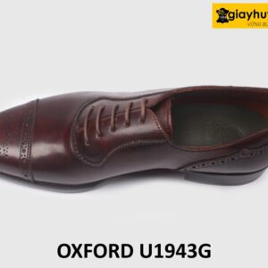 Giày da nam đế da goodyear cao cấp Oxford U1943G 002
