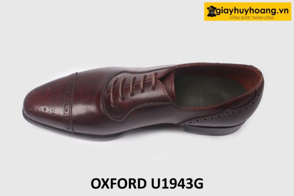 Giày da nam đế da goodyear cao cấp Oxford U1943G 002