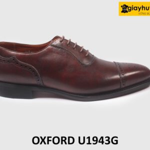 Giày da nam đế da goodyear cao cấp Oxford U1943G 001