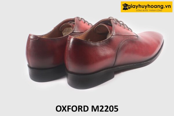 Giày tây oxford nam màu đỏ đô M2205 005