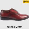 Giày tây oxford nam màu đỏ đô M2205 001